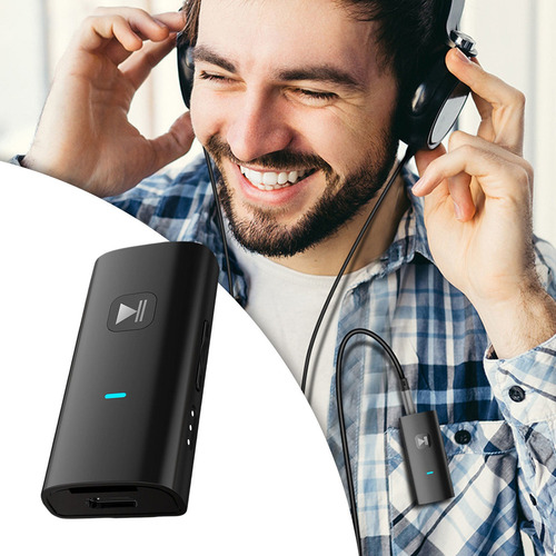 A Mini Clip Receptor Bluetooth For Auriculares Soporte Tf