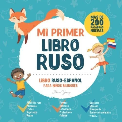 Libro: Mi Primer Libro Ruso. Libro Ruso-español Para Niños
