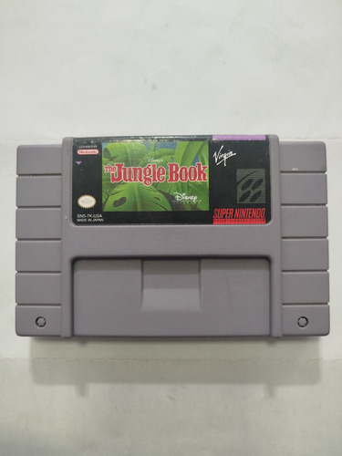 The Jungle Book - Super Nintendo Snes - Repro (Usado)