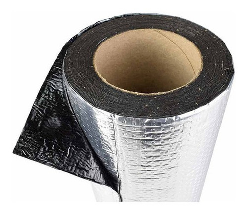 Fita Asfáltica Auto Adesiva Aluminizada 10cm X 10m