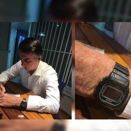 3 Relógio Bolsonaro Presidente 2019 + 42 Baterias Reposição