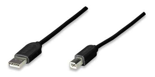 Manhattan - Cable Usb A-b 1.8m Impresora Negro