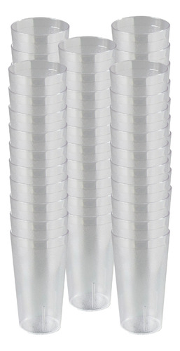 50 Vasos Plástico Policarbonato 473ml 16oz Uso Rudo