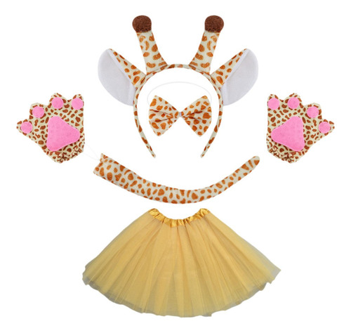 Diadema Con Diadema Para Disfraz De Jirafa Animal Para