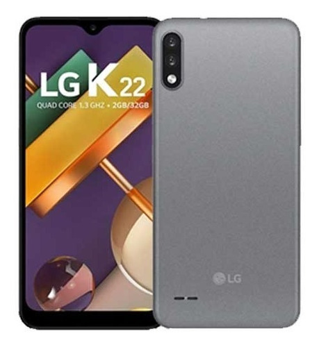 Celular LG K22 6.2'' 2gb 32gb 13mp + 2mp Titán Nuevo Sellado