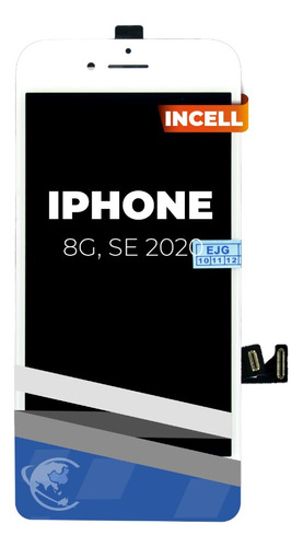  Display iPhone 8g, Se 2020 Blanco, A1863, A1905, A1906