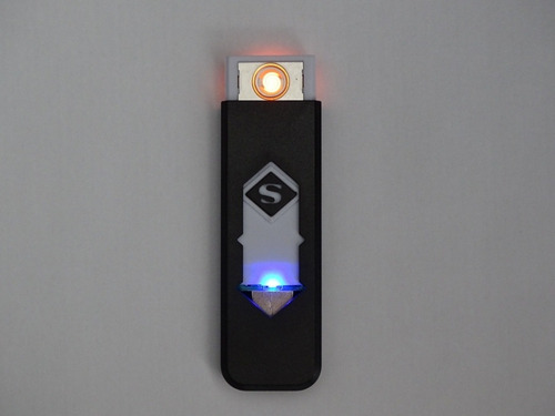 Encendedor Mechero Lighter Eléctrico Recargable Usb Delgado