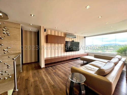 Penthouse De Lujo Y Exclusividad Con Vistas Panorámicas Lomas Del Sol, Caracas. Mo 24-3087