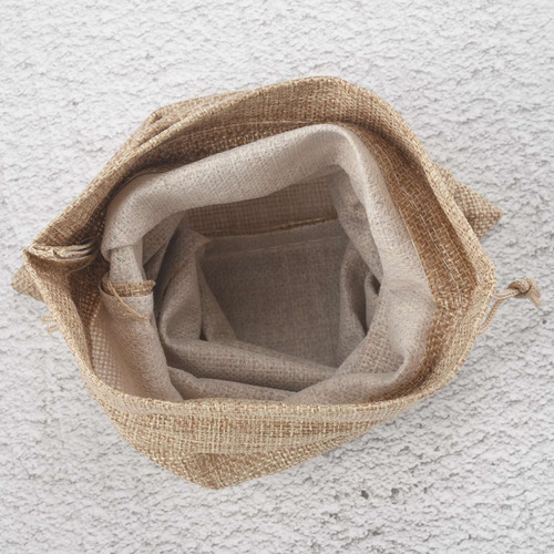 12 Bolsas De Vino De Arpillera, Bolsas De Yute Para Botellas