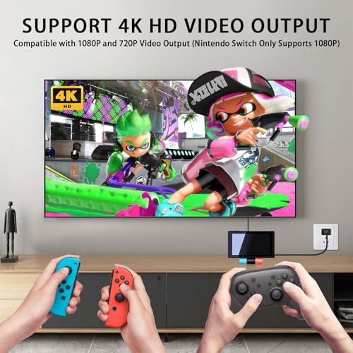 Switch Dock 4k Hdmi Para Nintendo Switch Y Oled - Tendak Pac