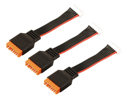 3 Unids Rc Jst-xh Cable De Equilibrio 2-6s 6s Lipo Cargador 