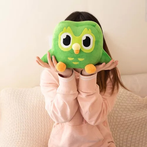 Novo Novo Brinquedo De Pelúcia Duolingo Plush.ss1