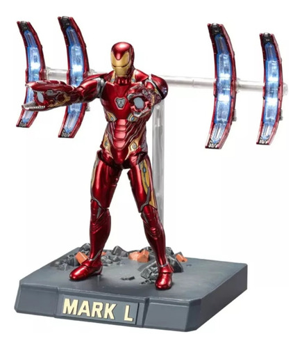 Iron Man Mark 50 V2 Zd Toys Cañones Flotantes Con Luz
