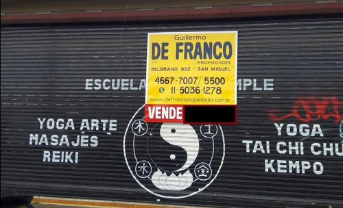 Imagen 1 de 9 de Local En Venta - Jose Clemente Paz