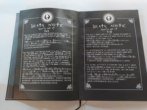 Libreta Death Note - Cuaderno - Anime - Light Yagami - Misa
