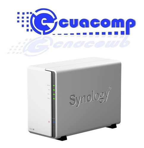 Imagen 1 de 4 de Servidor Nas Synology Diskstation 2 Bahías Sata Gigabit Usb