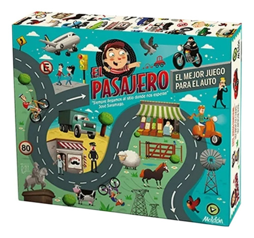 Juego De Cartas El Pasajero Original Maldon Mundo Manias