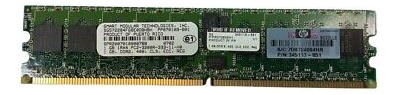 Hp Ddr2 Pc2-3200 Ecc Cl3 Reg 1gb Memory 345113-851 Sg572 Cck