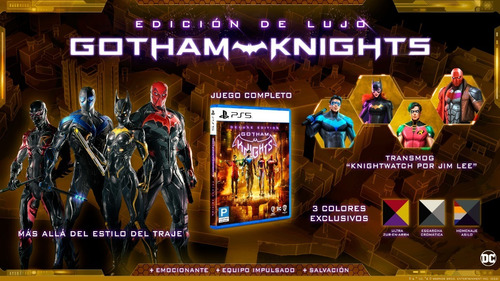 Gotham Knights Deluxe Edition Warner Bros. Ps5 Físico