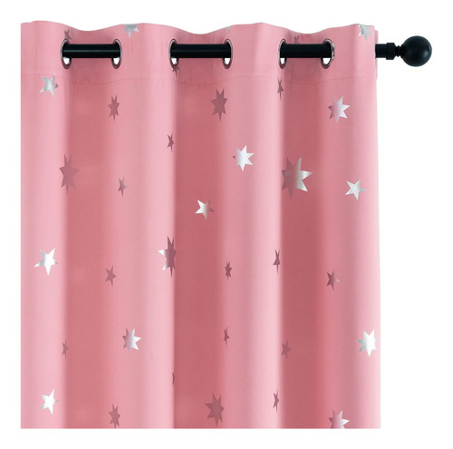 Anjee Cortinas Para Habitación De Niños Con Estampado De Est