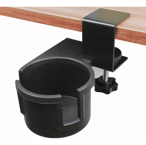 Soporte De Vaso Lateral De Escritorio Giratorio Abrazadera