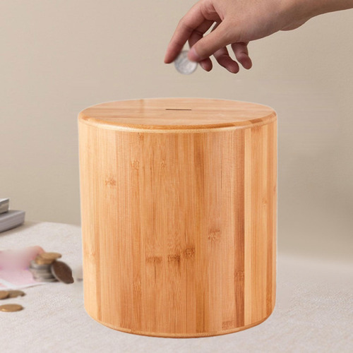 Hucha De Madera Para Ahorrar Dinero, Regalo De Cumpleaños,