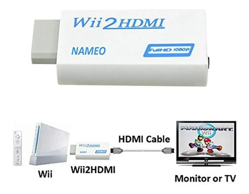 Wii2hdmi Convertidor Hdmi Para Wii.