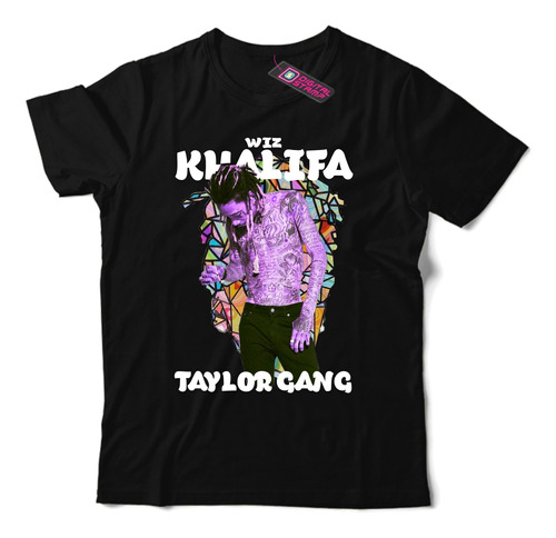 Remera Wiz Khalifa Taylor Gang Rap 13 Dtg Premium