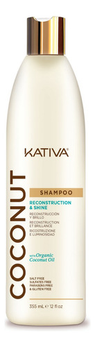  Shampoo Kativa Coconut 355 Ml