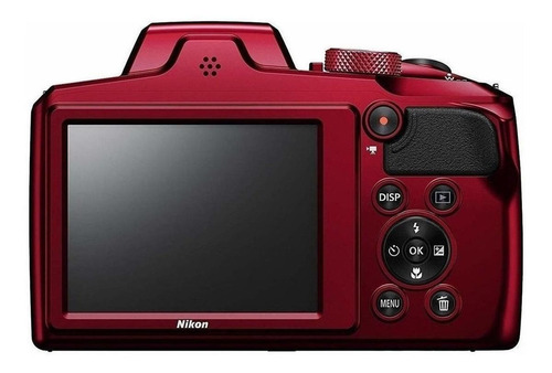 Nikon Coolpix P500 compacta avanzada color rojo
