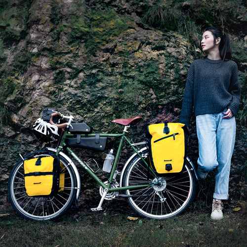 Rhinowalk Alforja Para Bicicleta Bolsa Impermeable Para Bici