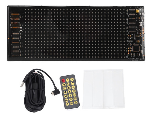 Painel De Matriz De Led Usb Flexível 5v 16x32, Sinal Program
