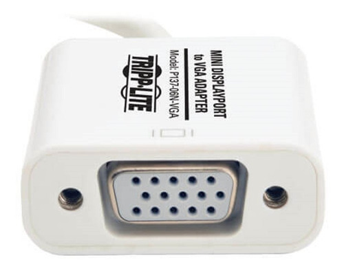 Adaptador De Video Tripp Lite Mini Displayport A Vga 15. /vc