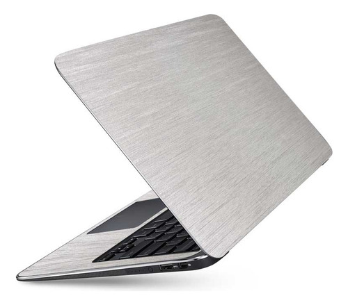 Skin Adesiva Protetora Pelicula P/ Notebook Aspire A515-51 Cor Aço Escovado