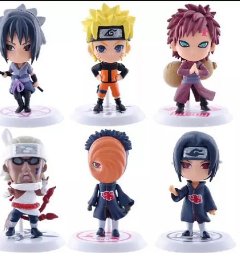 Set 6 Figuras Naruto