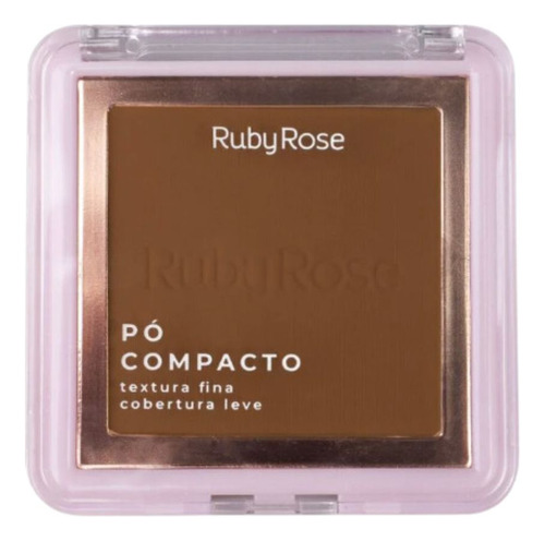 Base de maquiagem em pó Ruby Rose 648377 Pó Compacto - 7.5g