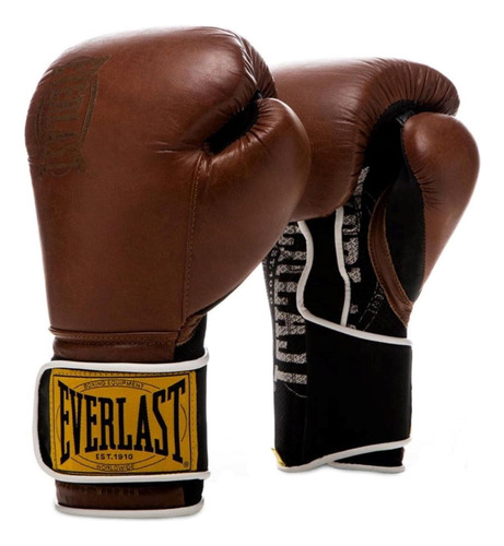 Luvas De Boxe Everlast 14 Onças Marrons