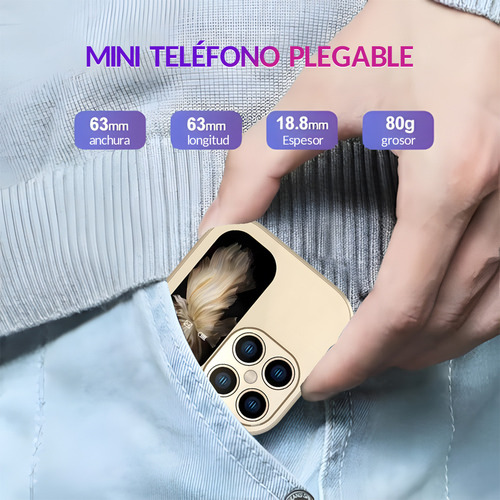 Nuevo Teléfono Móvil Plegable Servo I17 Mini Dual Sim 2g