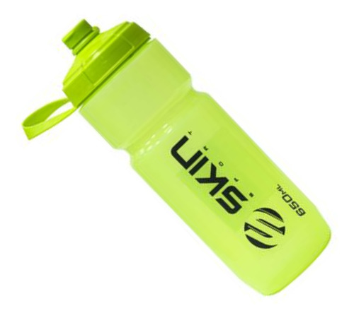 Garrafa Squeeze Skin Pro Automática 650ml Verde Zéfal