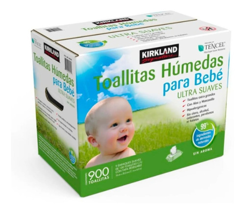 Toallitas Húmedas Para Bebé Caja Con 900 Piezas.
