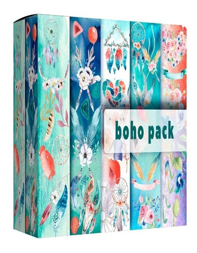 Vectores - Boho Pack -  Png 300dpi - Sublimado Y Serigrafia