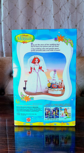 Muñeca Disney La Sirenita Ocean Bride Ariel Mattel 1997