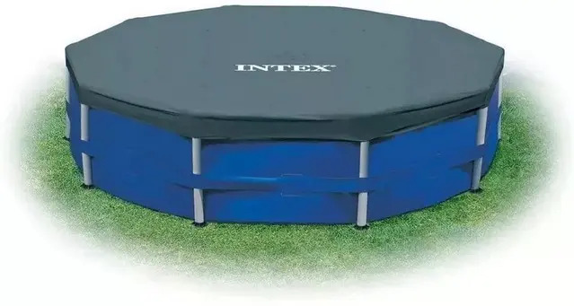 Intex 28030 Capa protetora de 3,05 Mts para piscinas redondas cor azul