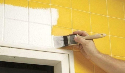 Tinta Para Azulejos E Multi Superficies 900ml /branco Brilho