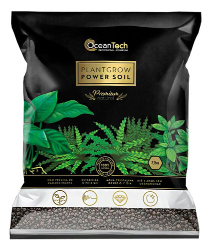 Ocean Tech Substrato Fertil Plantgrow Power Soil 5kg