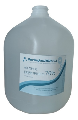 Alcohol Antiséptico En Galón 70 