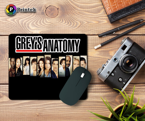 Mouse Pad Greys Anatomy - Varios Modelos - Printek