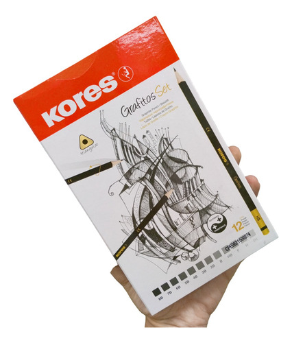 Set Lapices Graffito X12 Pzas - Kores