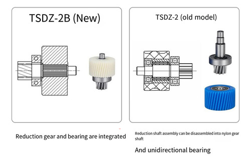 Para Sensor De Par Tongsheng, Engranaje Central, Dientes Hel