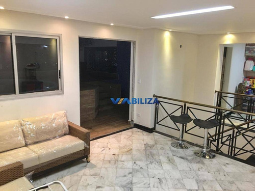 Cobertura À Venda, 161 M² Por R$ 1.100.000,00 - Vila Gomes Cardim - São Paulo/sp - Co0060